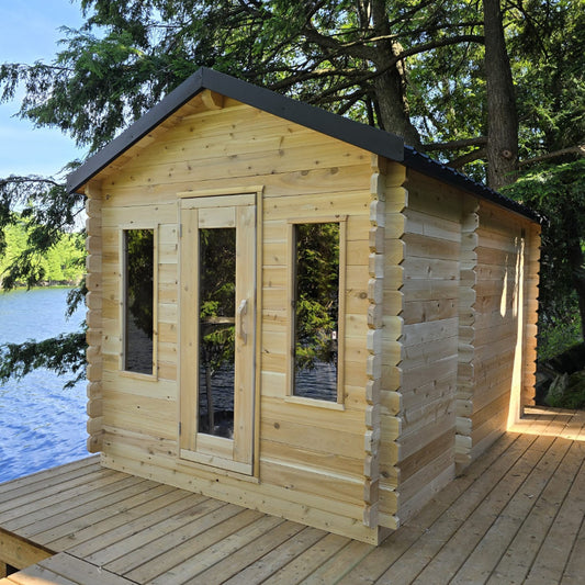 Georgian Cabin Sauna with Changeroom (Electric)