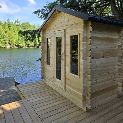 Georgian Cabin Sauna with Changeroom (Electric)
