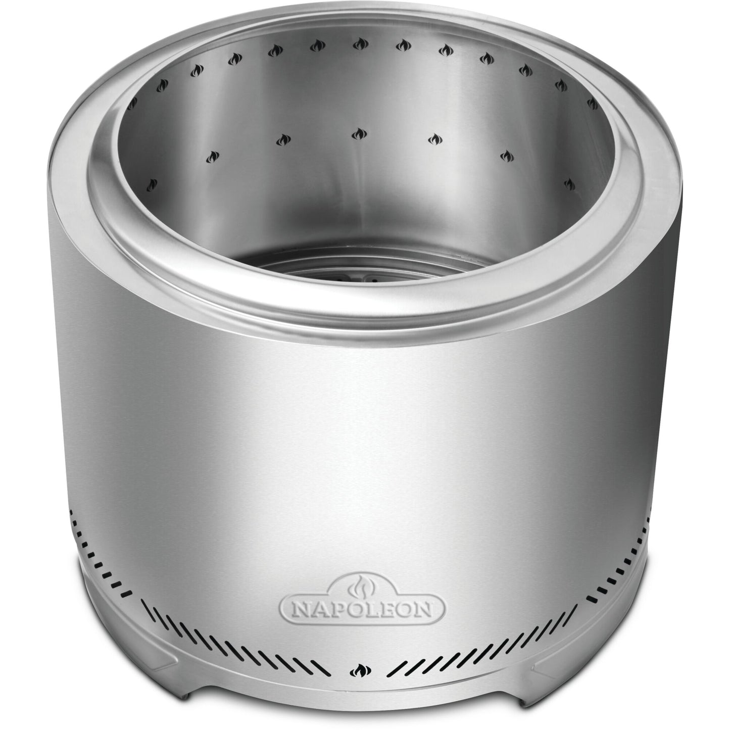 Timberwolf® Smokeless Fire Pit, 22-inch, Stainless Steel