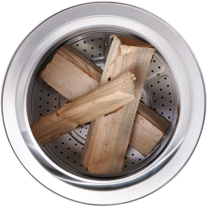 Timberwolf® Smokeless Fire Pit, 18-inch, Stainless Steel