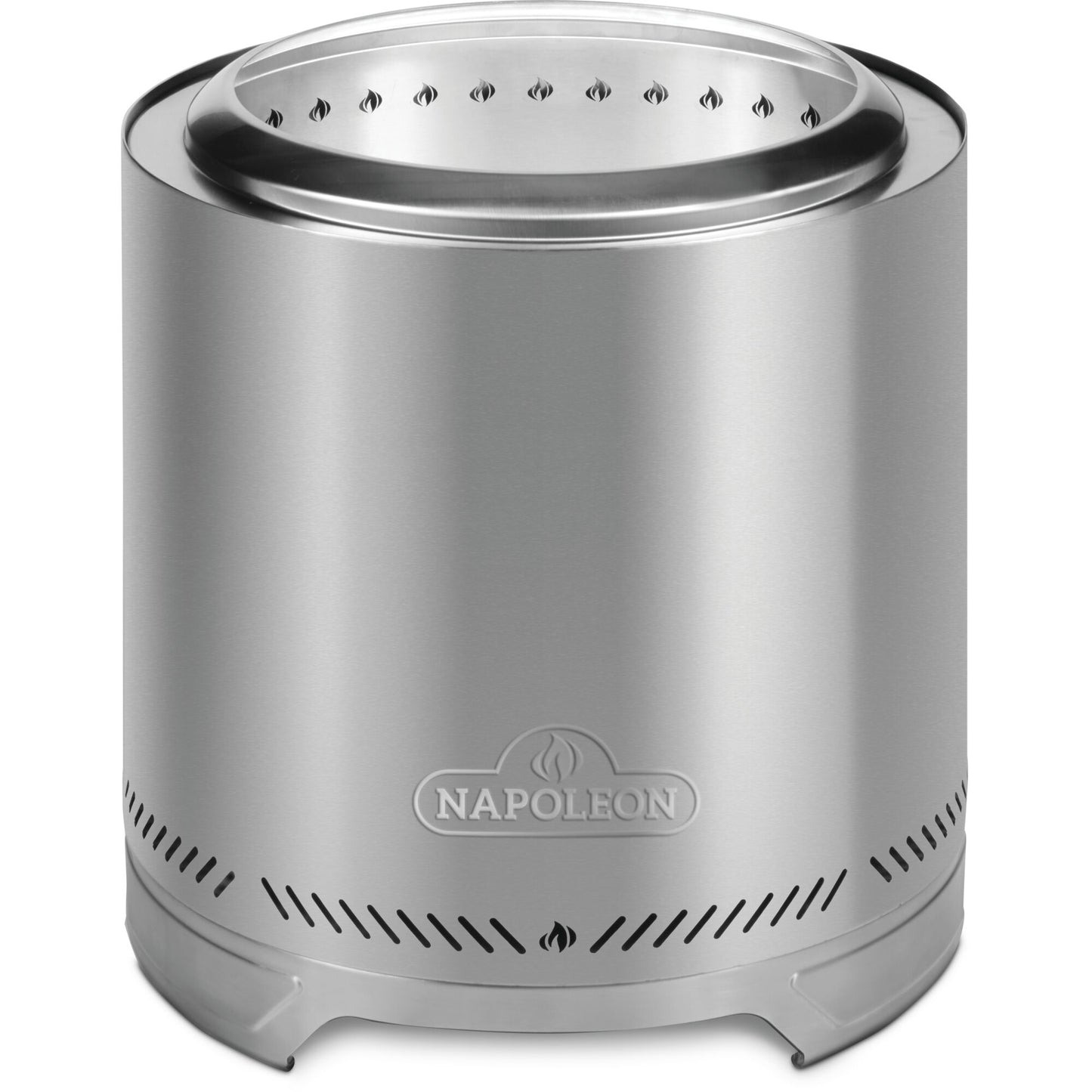 Timberwolf® Smokeless Fire Pit, 18-inch, Stainless Steel