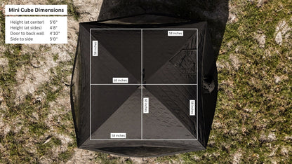 Mini Cube Sauna Tent Premium Package (2-person)