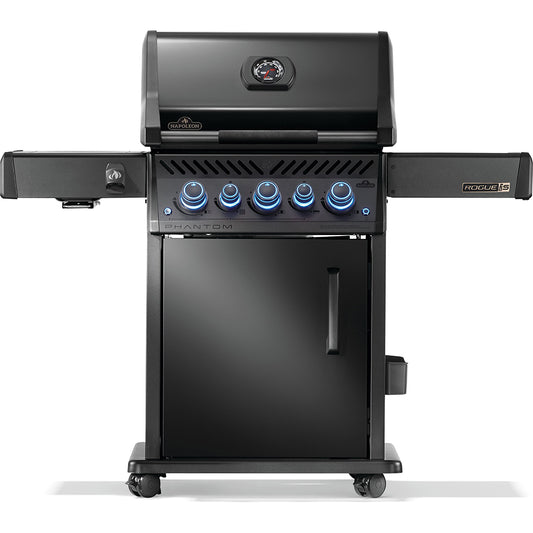 Phantom Rogue® PRO-S 425 Gas Grill with Infrared Side and Rear Burners, Matte Black
