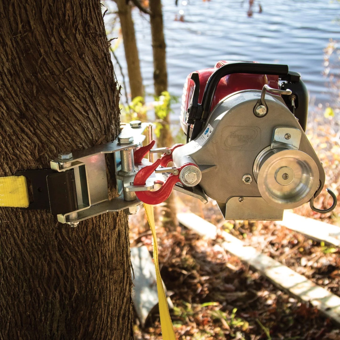 Portable Winch PCA-1269 Tree-Mount Winch Anchoring System