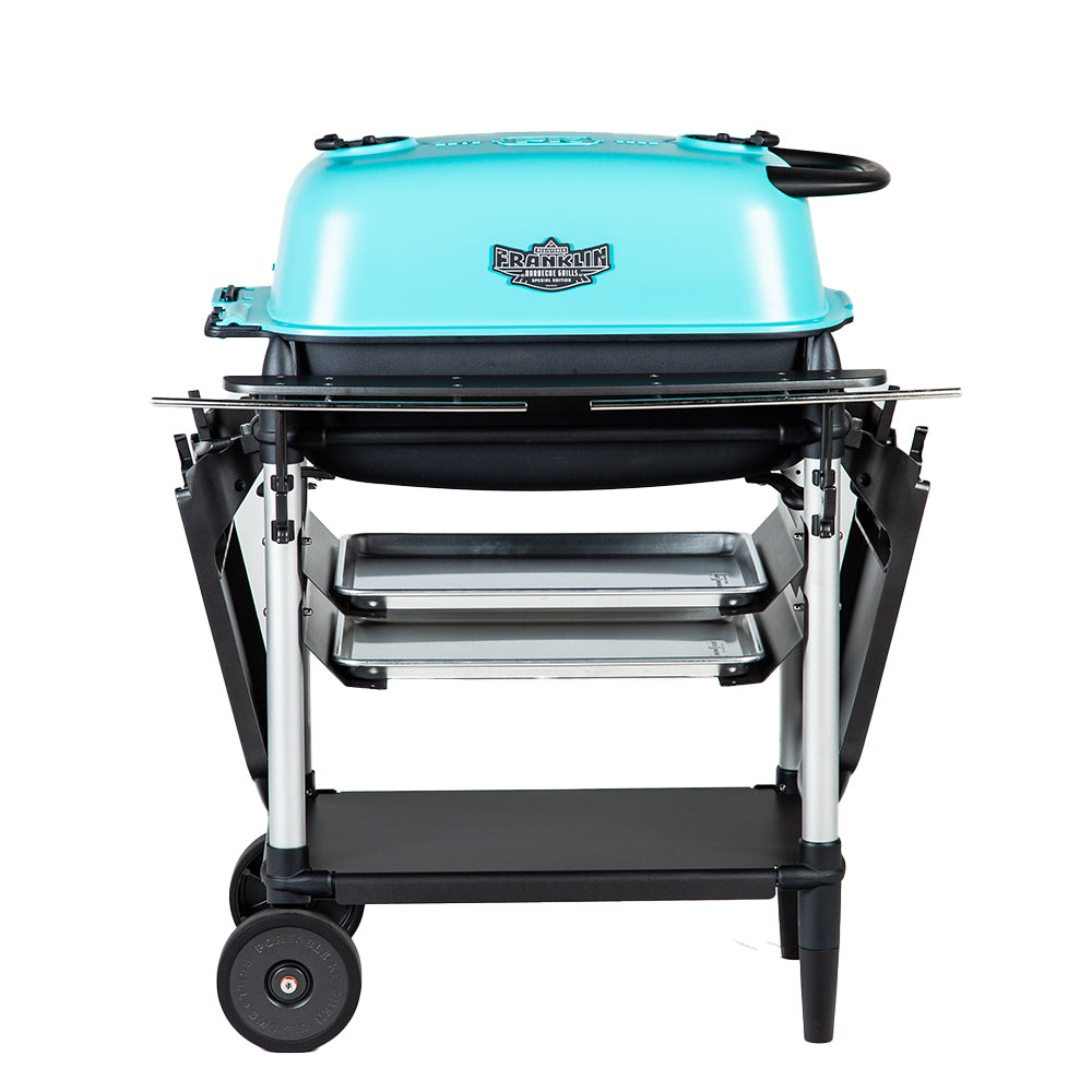 PK 300 Grill & Smoker, Aaron Franklin Special Edition - Teal/Coal