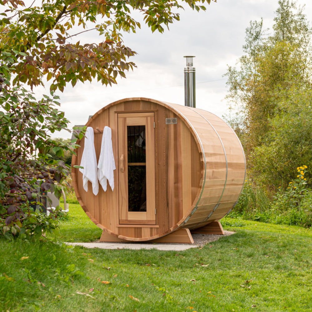 Dundalk Traditional Barrel Sauna, Woodburning
