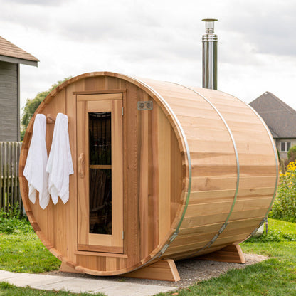 Dundalk Traditional Barrel Sauna, Woodburning