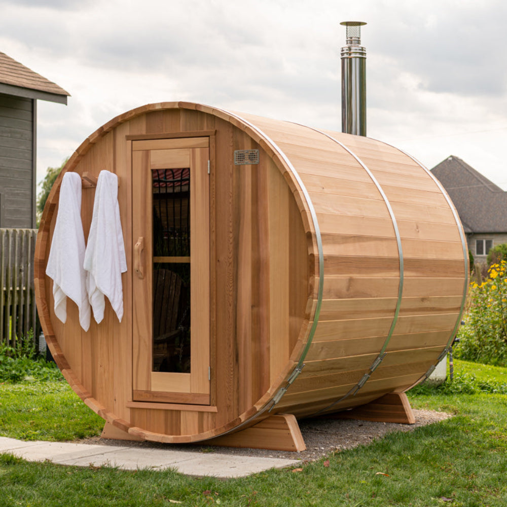 Dundalk Traditional Barrel Sauna, Woodburning