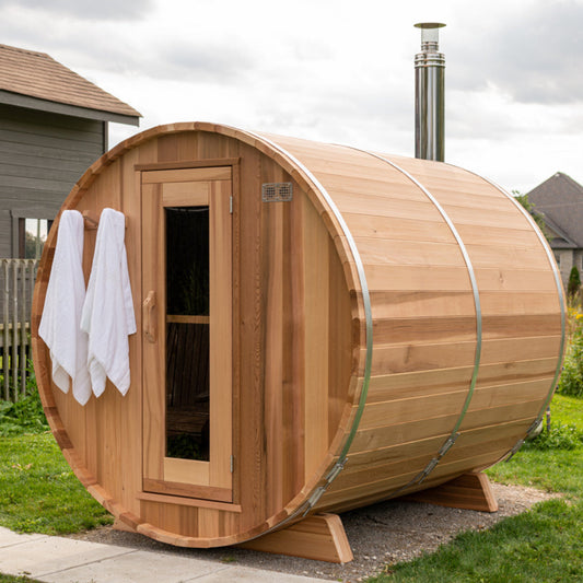 Dundalk Traditional Barrel Sauna, Woodburning