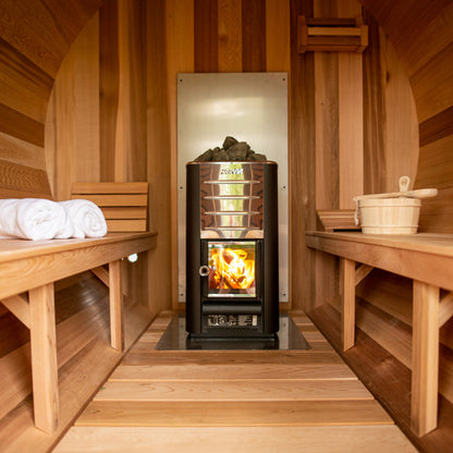Dundalk Traditional Barrel Sauna, Woodburning