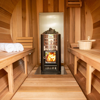 Dundalk Traditional Barrel Sauna, Woodburning