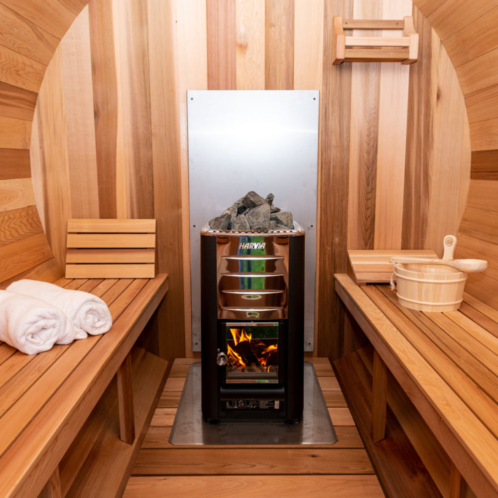Dundalk Traditional Barrel Sauna, Woodburning