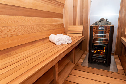 Dundalk Traditional Barrel Sauna, Woodburning