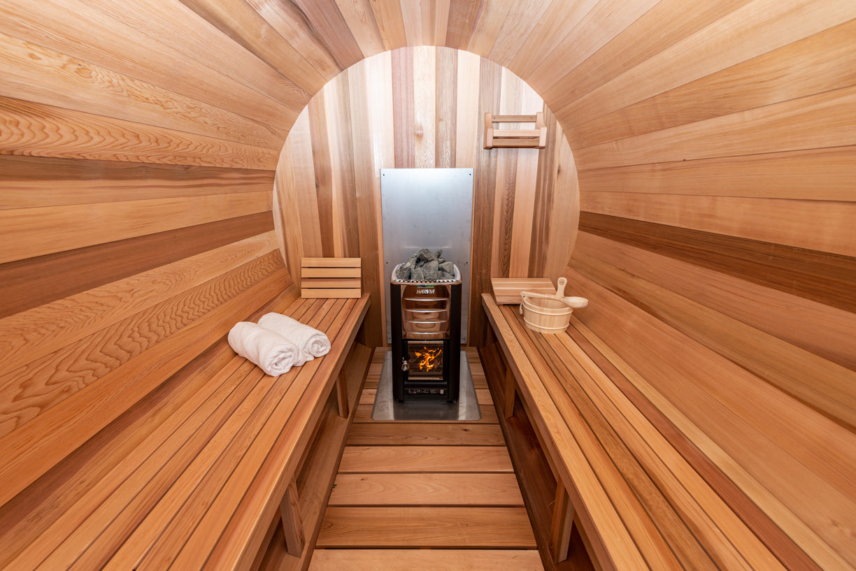 Dundalk Traditional Barrel Sauna, Woodburning