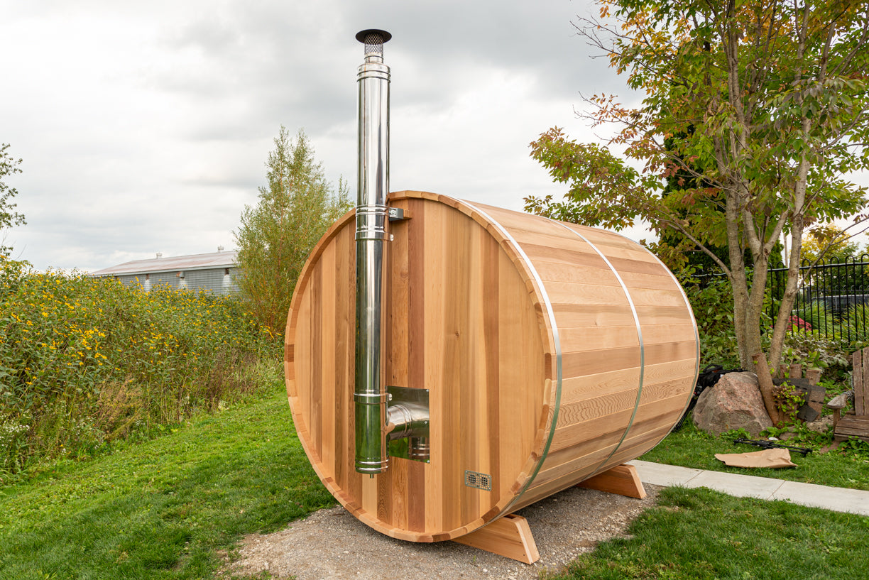 Dundalk Traditional Barrel Sauna, Woodburning