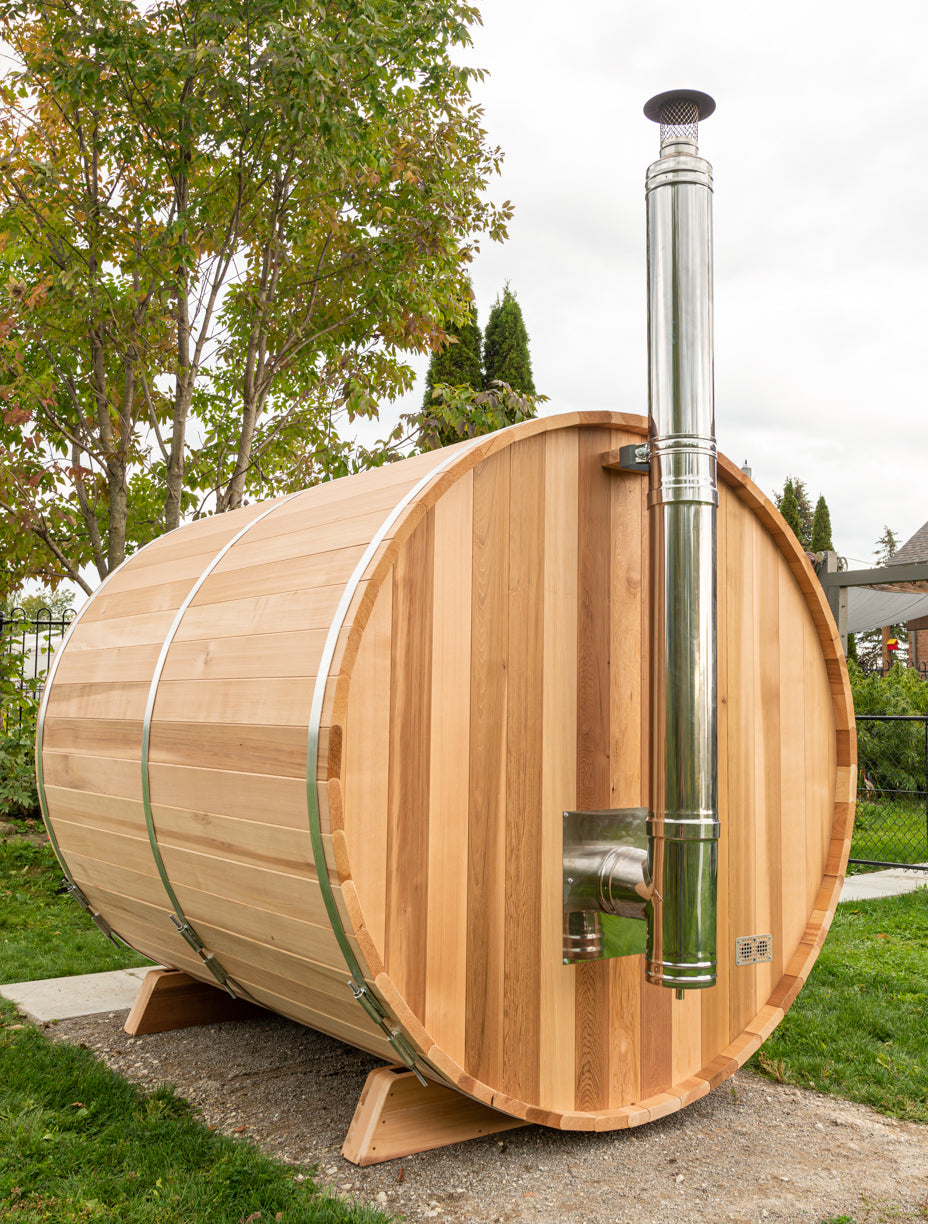 Dundalk Traditional Barrel Sauna, Woodburning