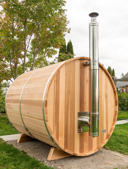 Dundalk Traditional Barrel Sauna, Woodburning