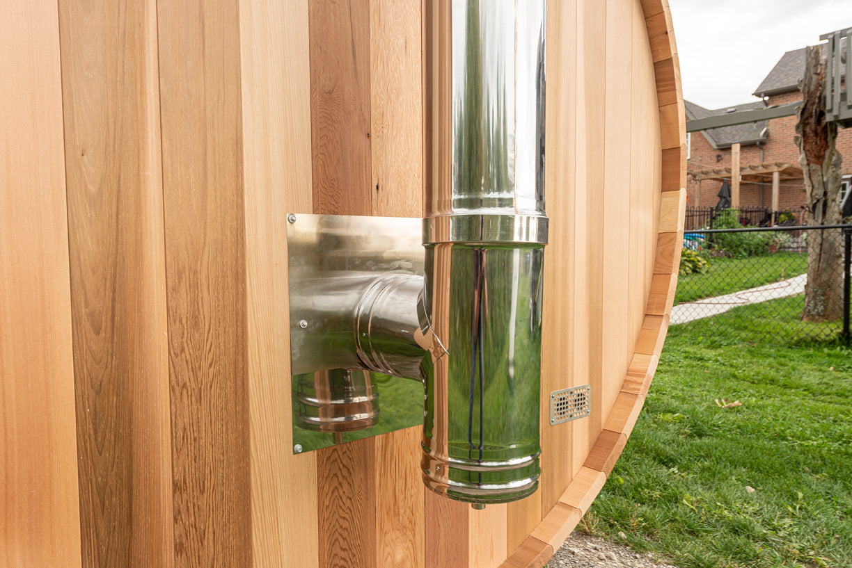 Dundalk Traditional Barrel Sauna, Woodburning