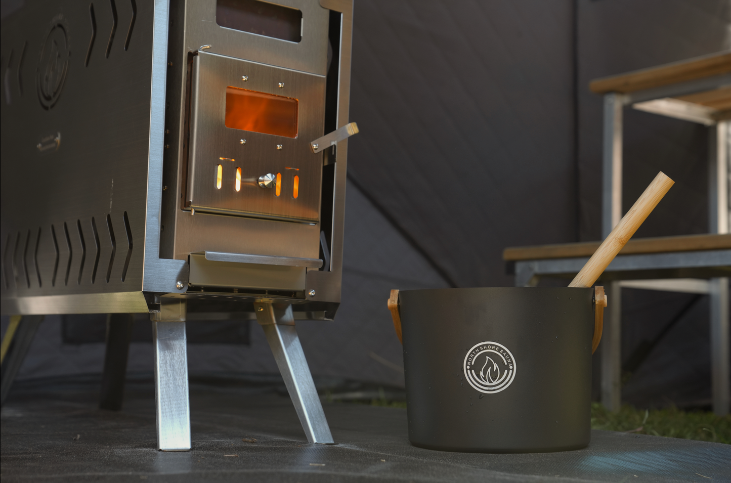 Mini Cube Sauna Tent Premium Package (2-person)