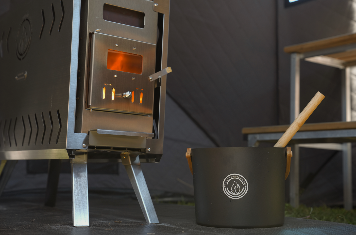 Nova 6 Sauna Tent Premium Package (6-person)