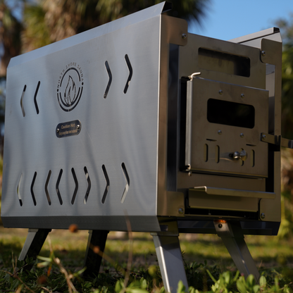 Mini Tent Sauna Stove | Wood-Fired
