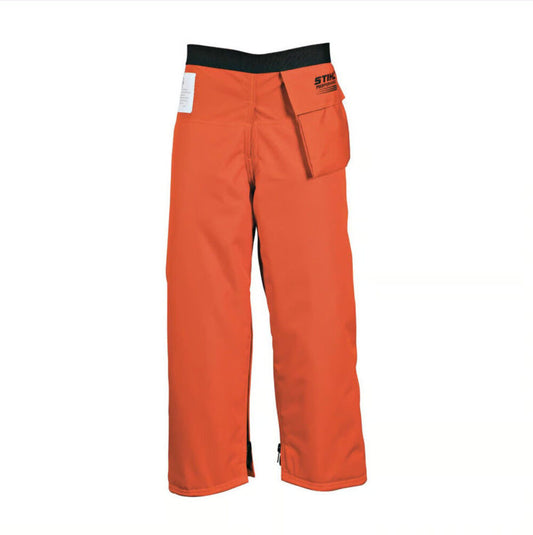 Stihl 40 Inch Orange 6 Layer Chainsaw Protective Apron Chap (0000-886-3203)