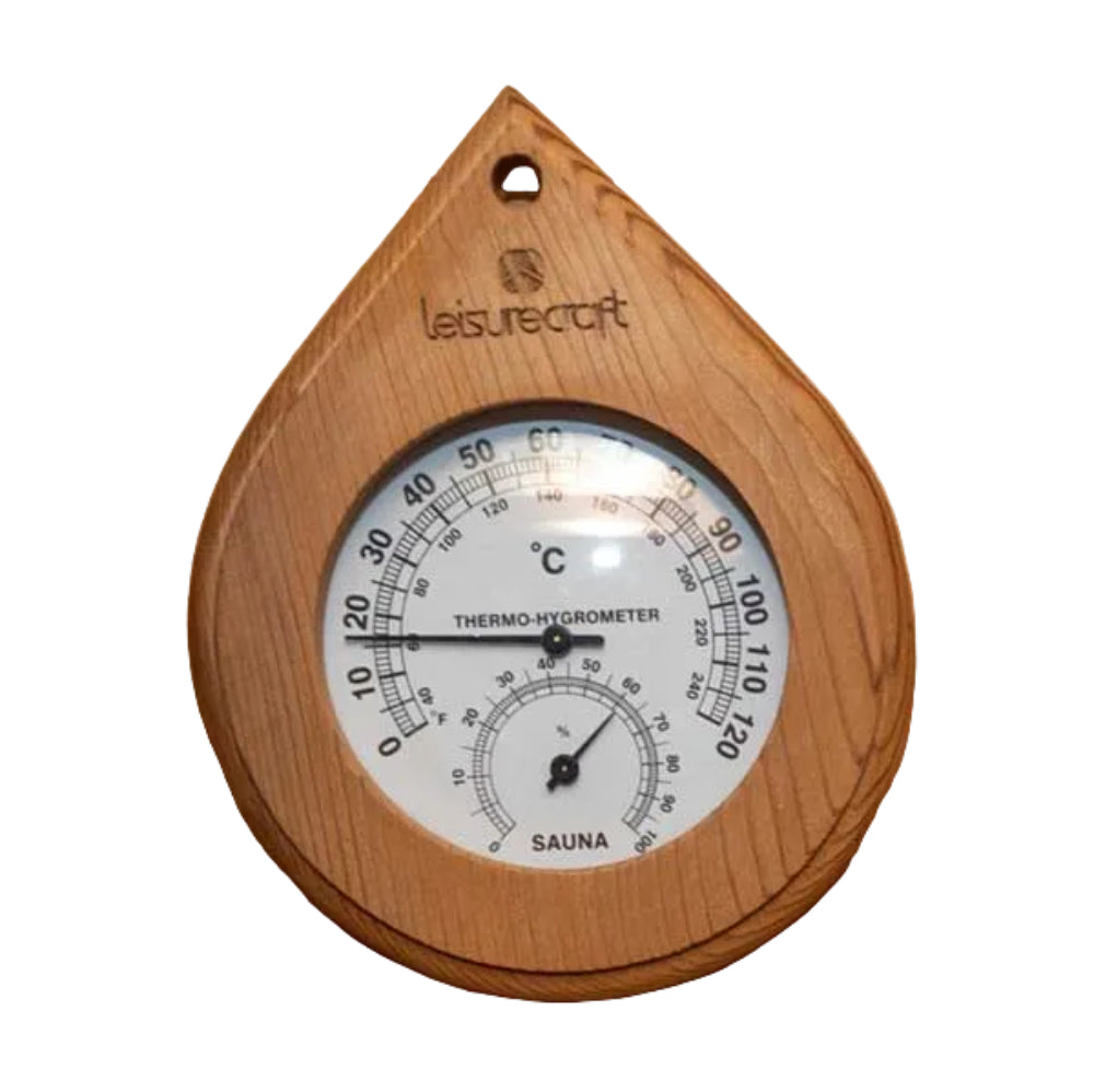 Cedar Sauna Thermometer