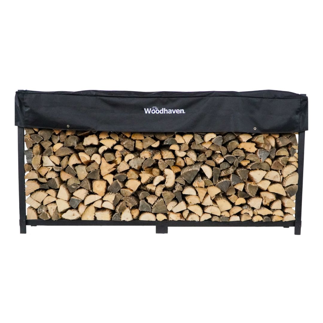 The Woodhaven 10ft Firewood Rack