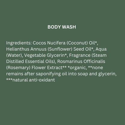 Body Wash - Redwood Mist (8oz)
