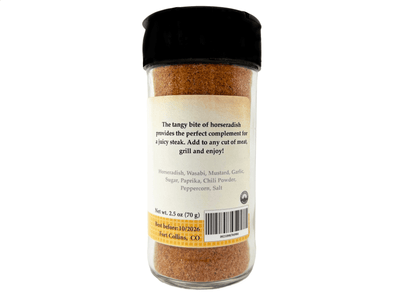 Horseradish Steak Rub, Gourmet Steak Spices & Seasoning
