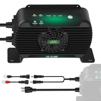 PowerPlus 24V 20 AMP Single Output On-Board Battery Charger and Maintainer