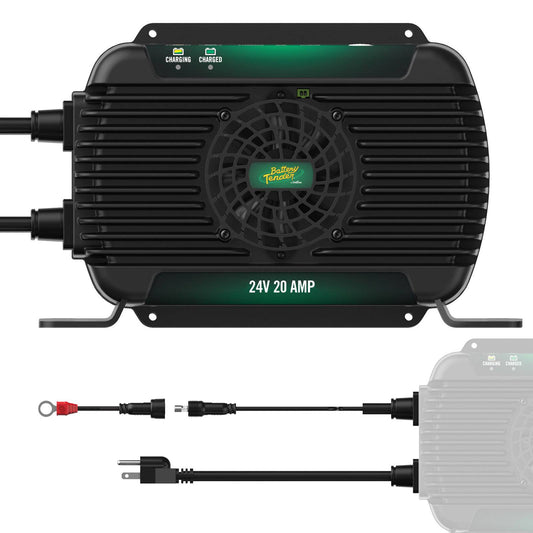 PowerPlus 24V 20 AMP Single Output On-Board Battery Charger and Maintainer