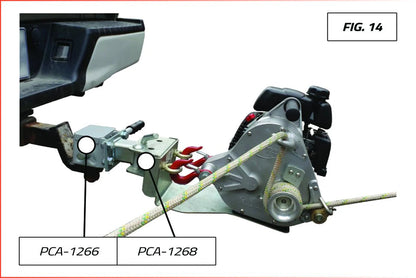 Portable Winch PCA-1268 Winch Support Plate