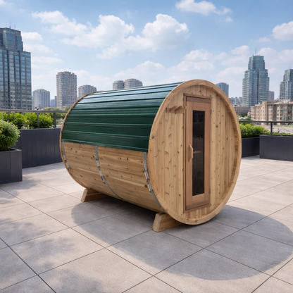 Dundalk Traditional Barrel Sauna, Electric