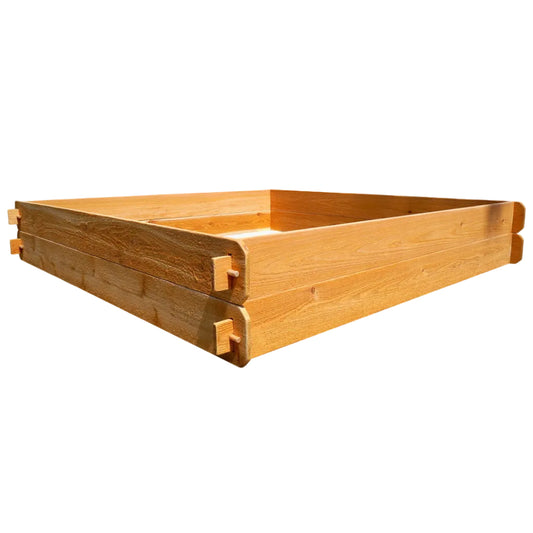 Timberlane Gardens Raised Garden Bed Kit Large Double Deep (Two 6x6) Select Cedar