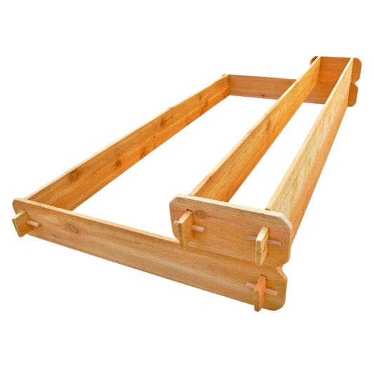 Timberlane Gardens Raised Garden Bed Kit 2 Tiered (1x6 3x6) Select Cedar