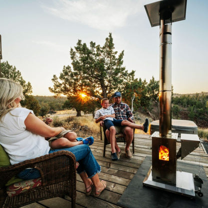 Lil’ Timber Wood Pellet Patio Heater
