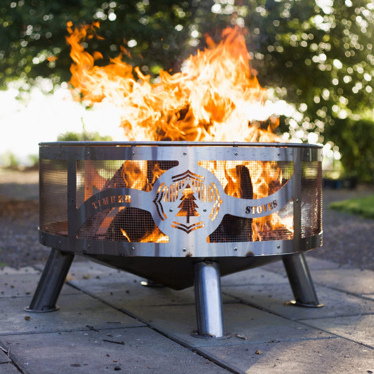Timber Stoves Stainless Steel Fire Pit
