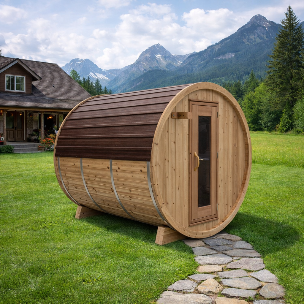 Dundalk Traditional Barrel Sauna, Electric