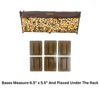 The Woodhaven 10ft Firewood Rack